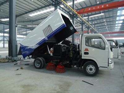 龍巖環衛清潔的得力助手 東風多利卡掃路車與東風天錦洗掃車